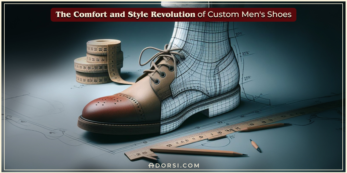 Custom made shops mens shoes